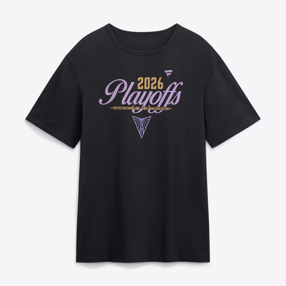 Men's Black Golden State Valkyries 2026 WNBA Playoffs T-Shirt