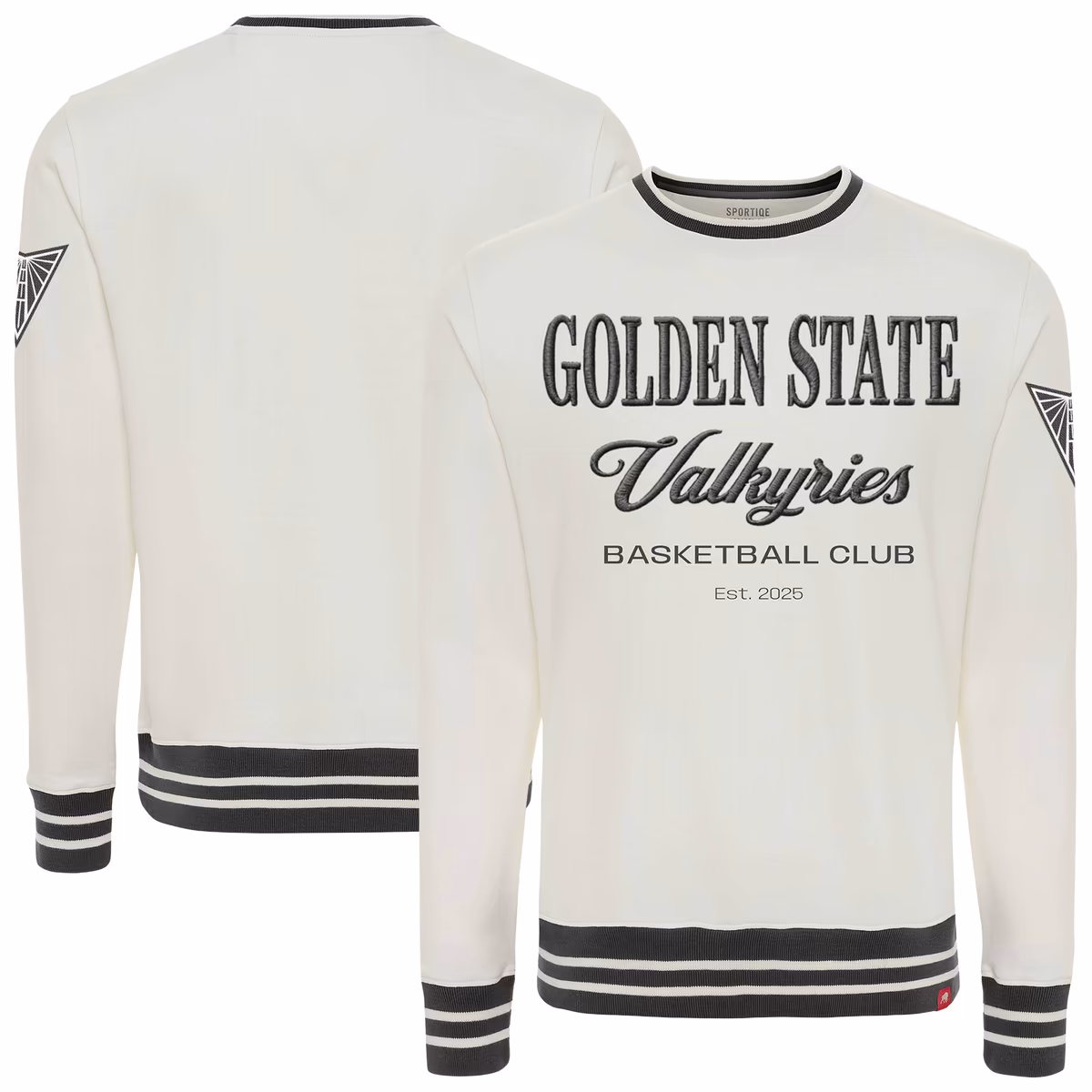 Unisex Sportiqe Cream Golden State Valkyries Athletic Club Collection French Terry Crew Sweatshirt