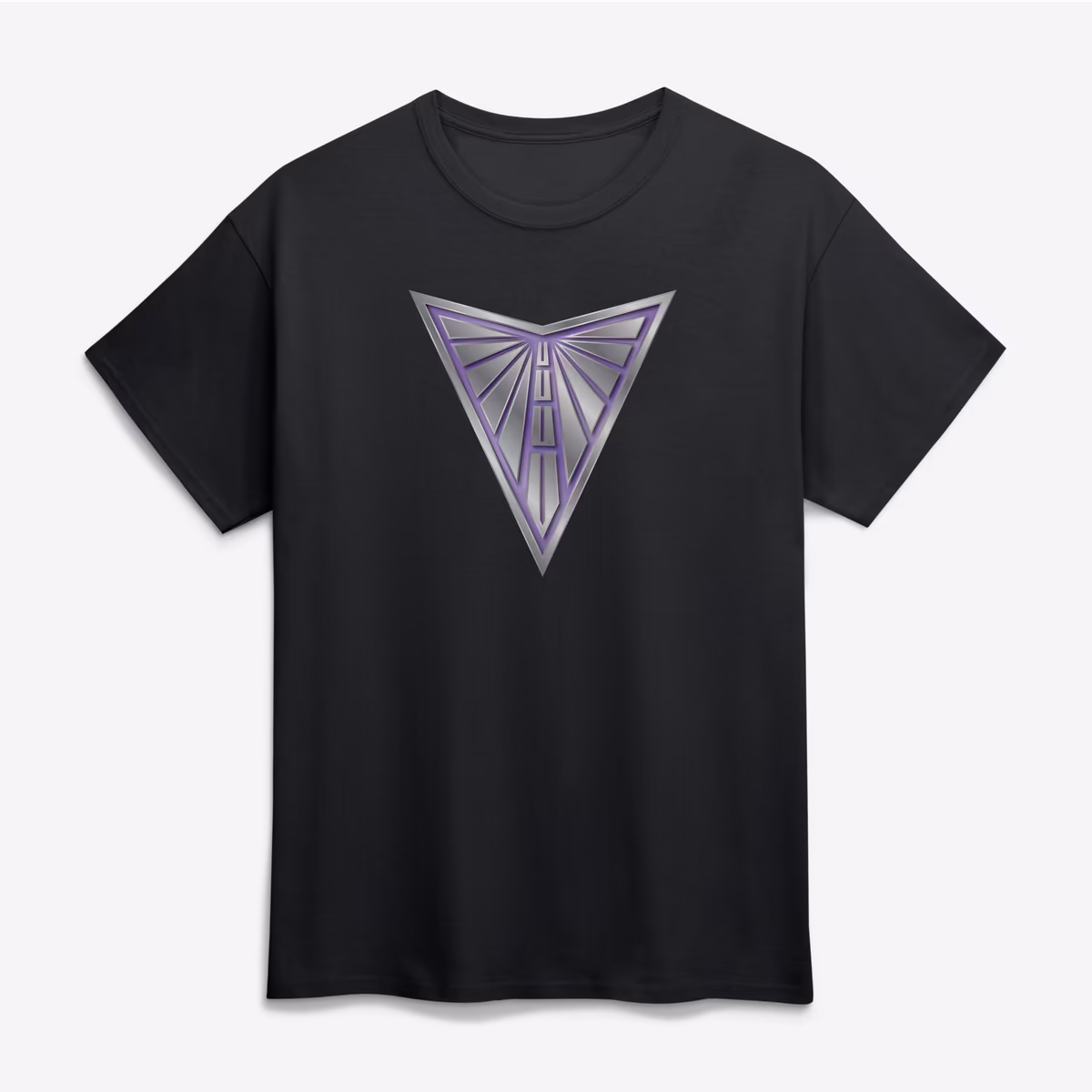 Men's Black Golden State Valkyries Big & Tall Metallic Mascot T-Shirt