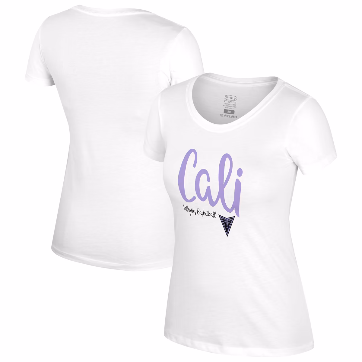 Women's Stadium Essentials White Golden State Valkyries Third Quarter T-Shirt 1 Women's Stadium Essentials White Golden State Valkyries Third Quarter T-Shirt