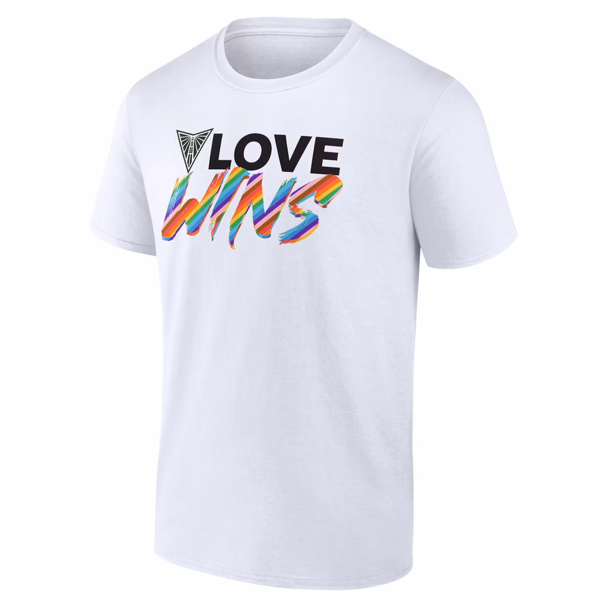 Men's White Golden State Valkyries Love Wins T-Shirt 3 Men's White Golden State Valkyries Love Wins T-Shirt