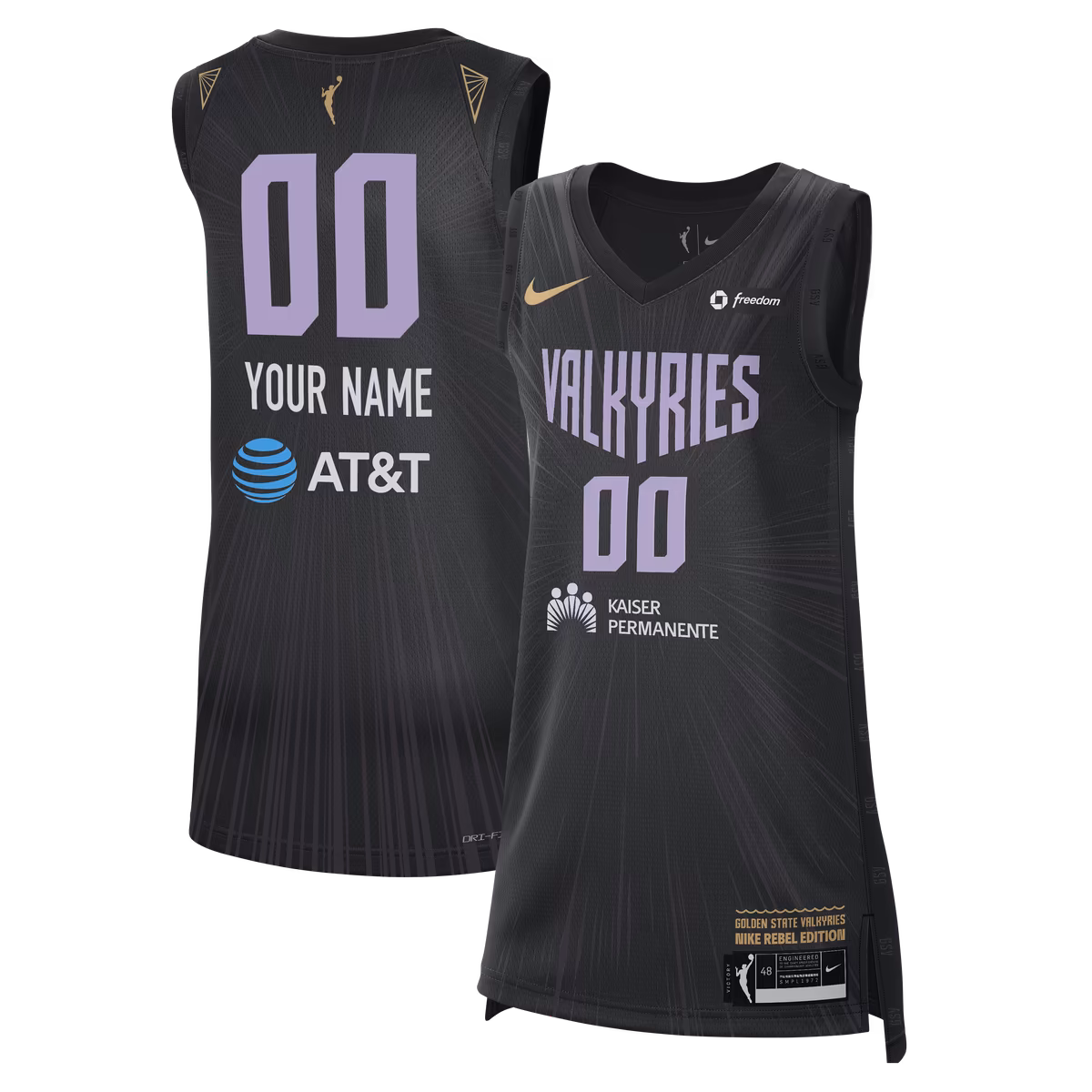 Unisex Nike Eclipse Black Golden State Valkyries Victory Custom Sponsor Patch Jersey - Rebel Edition 11 Unisex Nike Eclipse Black Golden State Valkyries Victory Custom Sponsor Patch Jersey - Rebel Edition