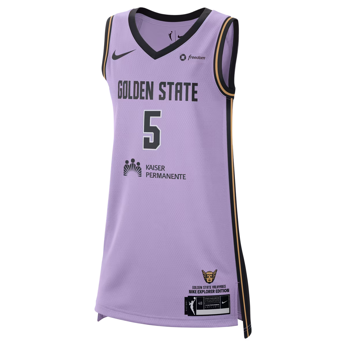 Youth Nike Kayla Thornton Violet Golden State Valkyries Badge Victory Jersey - Explorer Edition 3 Youth Nike Kayla Thornton Violet Golden State Valkyries Badge Victory Jersey - Explorer Edition