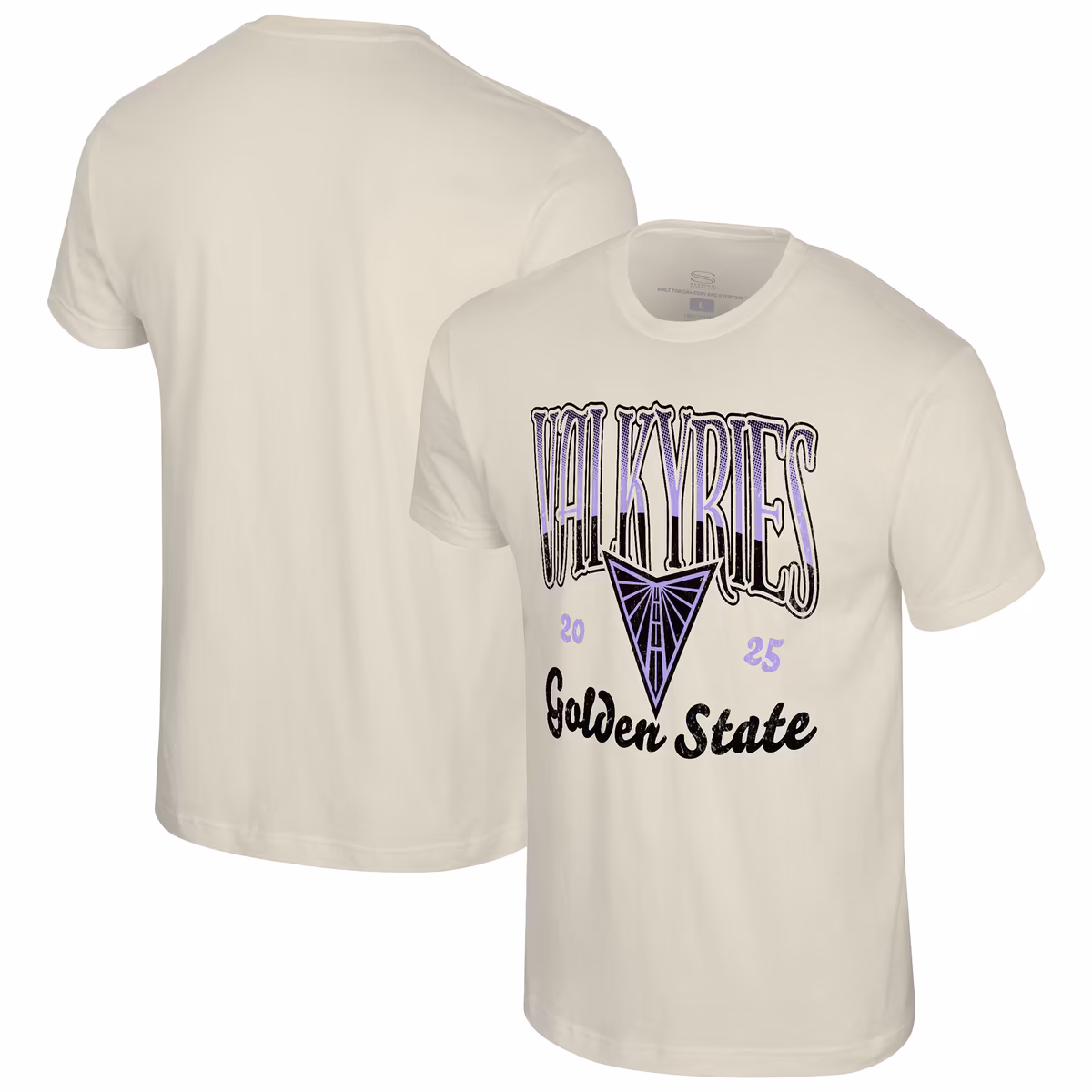 Unisex Stadium Essentials Natural Golden State Valkyries Sky High T-Shirt 8 Unisex Stadium Essentials Natural Golden State Valkyries Sky High T-Shirt