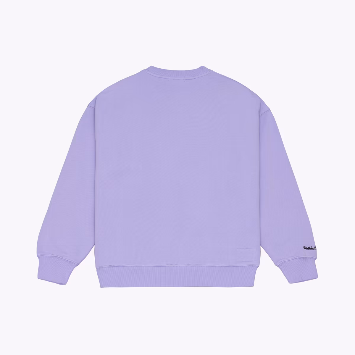 Women's Mitchell & Ness Purple Golden State Valkyries Lightweight Fleece Crewneck Sweatshirt 3 Women's Mitchell & Ness Purple Golden State Valkyries Lightweight Fleece Crewneck Sweatshirt