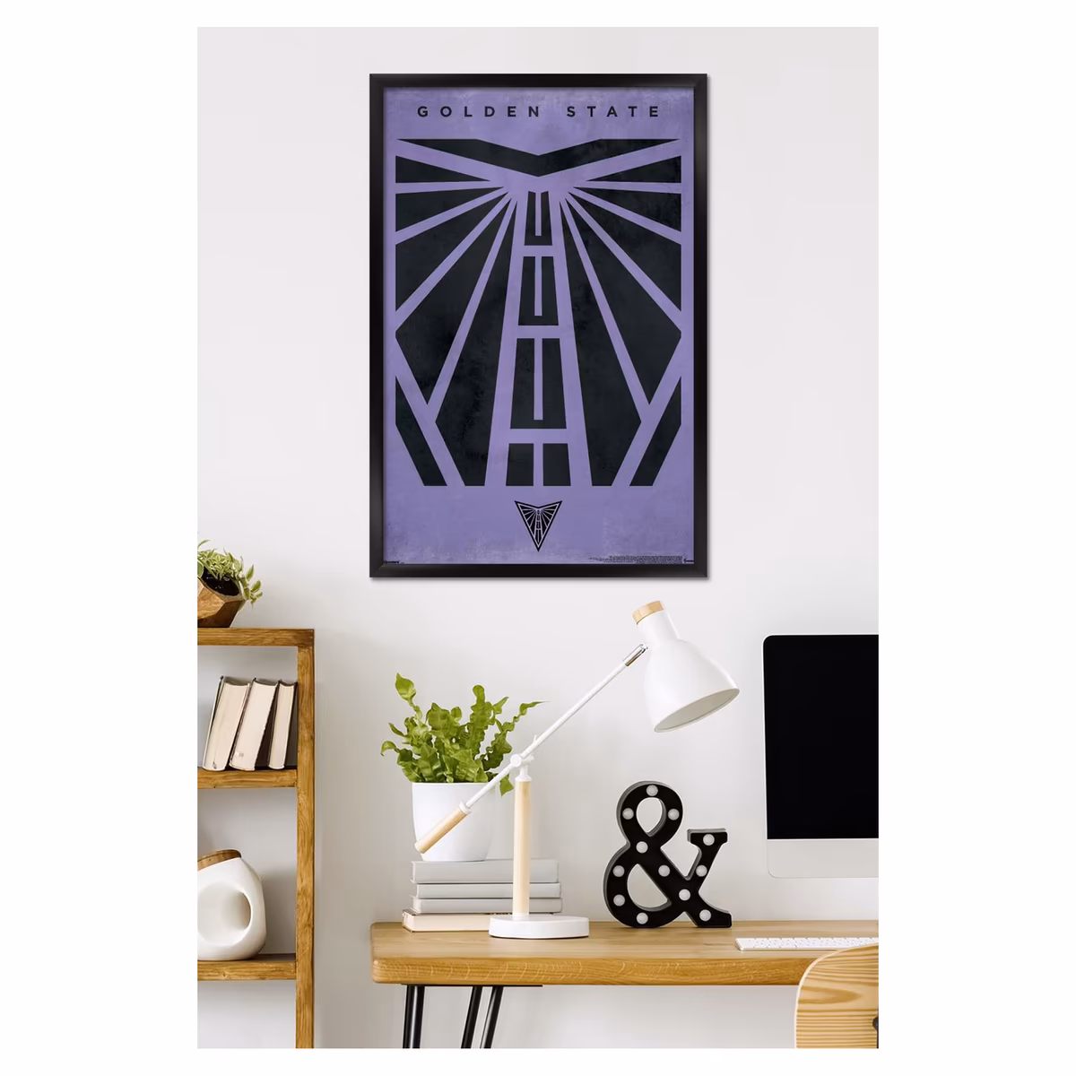 Golden State Valkyries 24" x 36" Framed Poster 3 Golden State Valkyries 24" x 36" Framed Poster