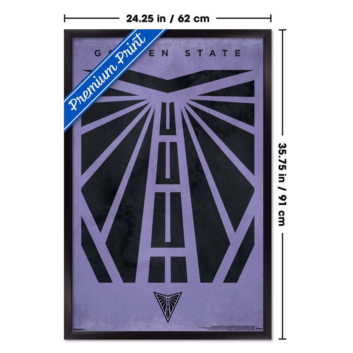 Golden State Valkyries 24" x 36" Framed Poster 4 Golden State Valkyries 24" x 36" Framed Poster