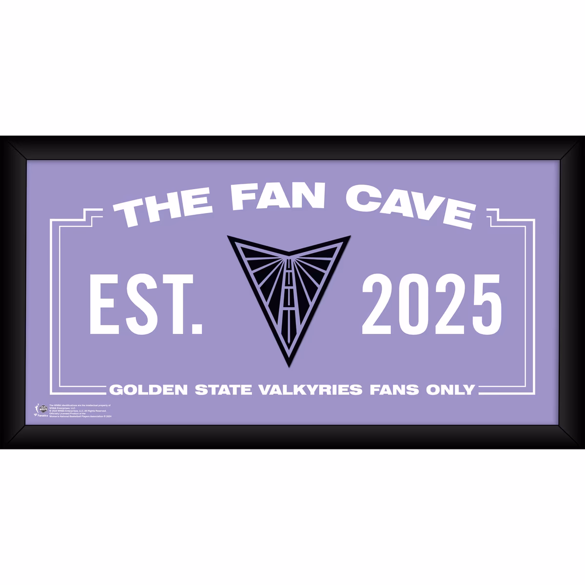 Golden State Valkyries Framed 10" x 20" Fan Cave Collage 1 Golden State Valkyries Framed 10" x 20" Fan Cave Collage