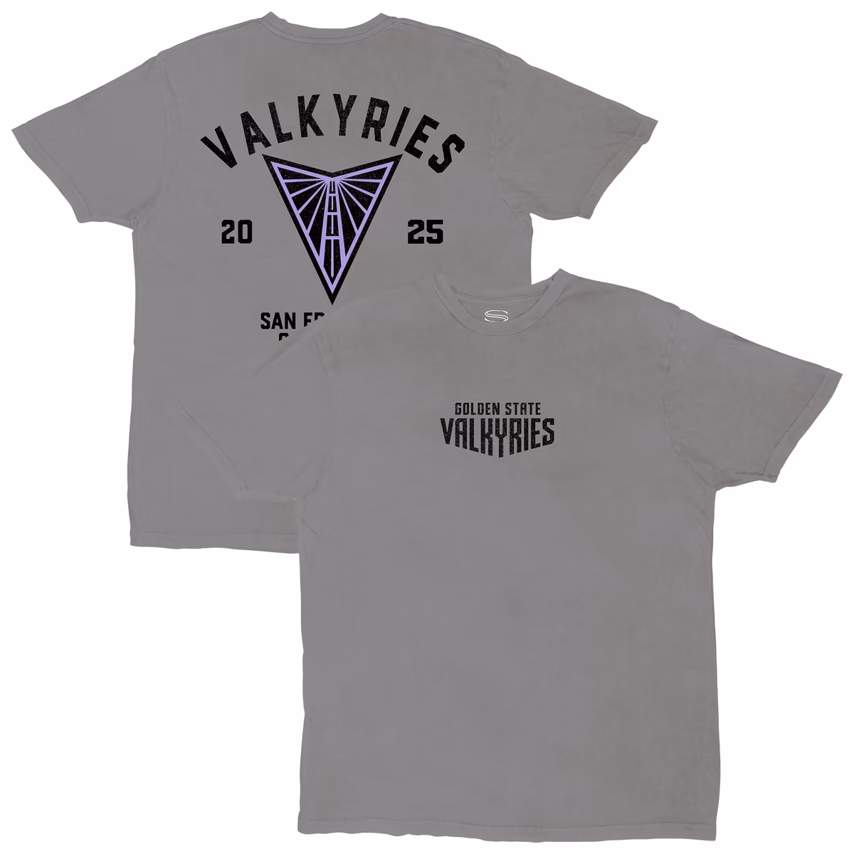 Unisex Stadium Essentials Purple Golden State Valkyries Oversized Vintage Wash T-Shirt