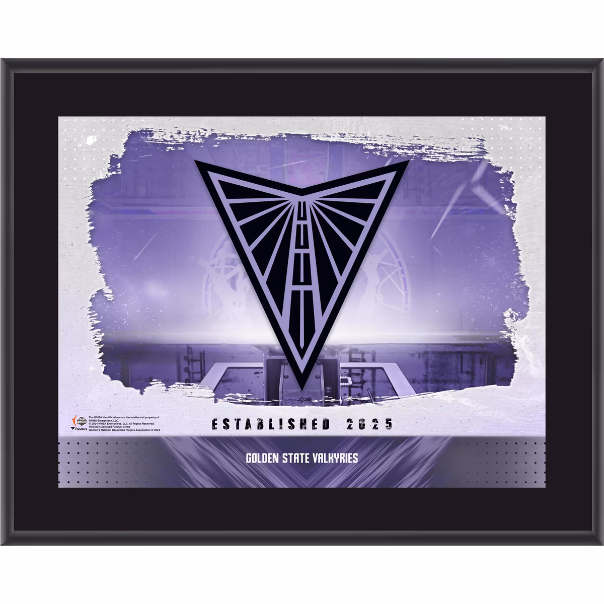 Golden State Valkyries 10.5" x 13" Team Logo Plaque