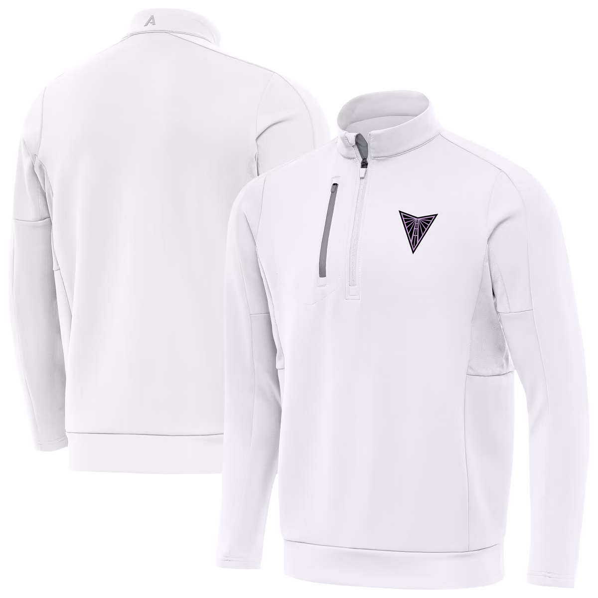 Men's Antigua White Golden State Valkyries Generation Quarter-Zip Pullover Top 1 Men's Antigua White Golden State Valkyries Generation Quarter-Zip Pullover Top