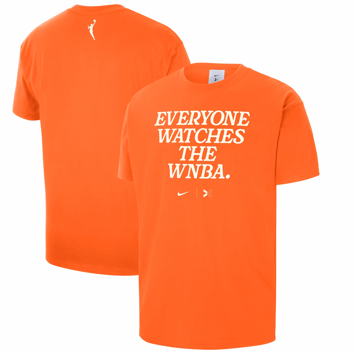 Unisex Nike x TOGETHXR Everyone Watches The WNBA Orange T-Shirt 1 Unisex Nike x TOGETHXR Everyone Watches The WNBA Orange T-Shirt