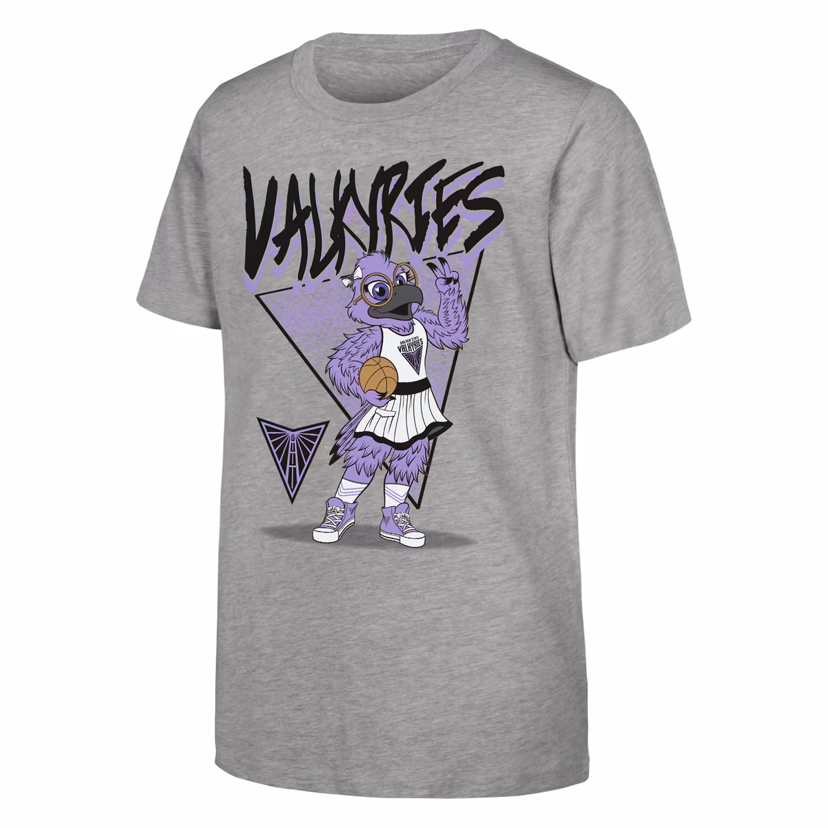 Youth Outerstuff Heather Gray Golden State Valkyries Team Mascot T-Shirt 2 Youth Outerstuff Heather Gray Golden State Valkyries Team Mascot T-Shirt