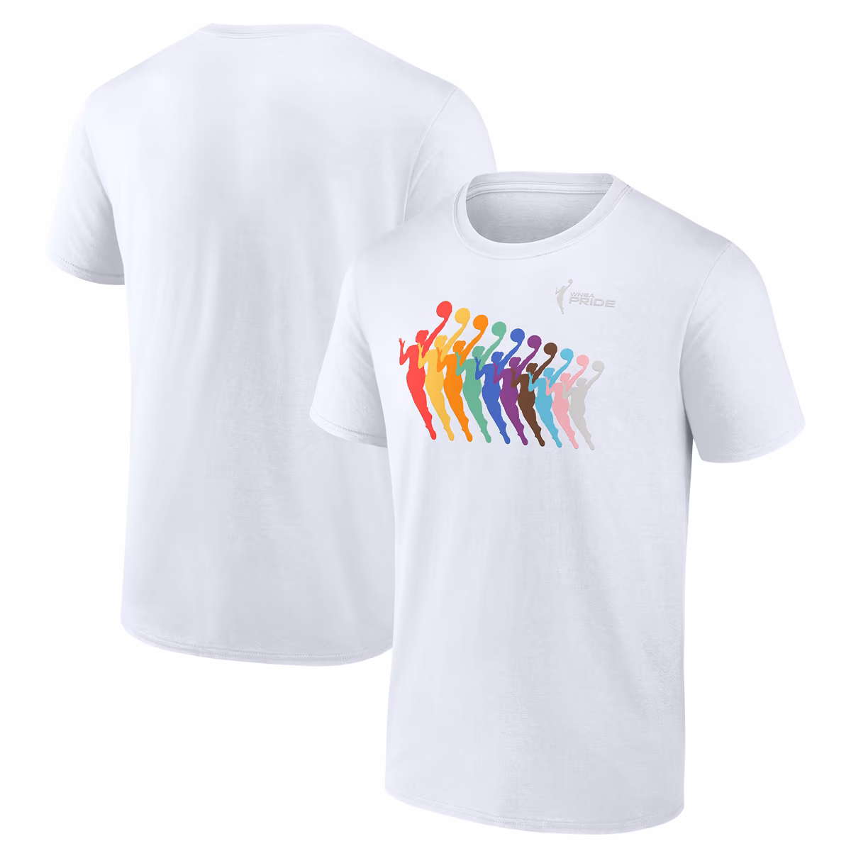 Men's White WNBA City Pride T-Shirt 9 Men's White WNBA City Pride T-Shirt
