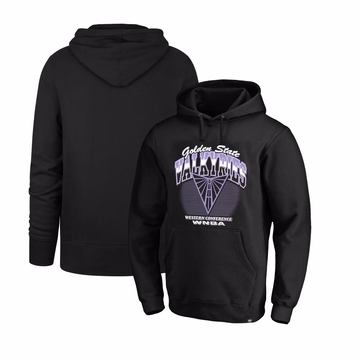 Men's '47 Eclipse Black Golden State Valkyries Big & Tall Headline Hoodie