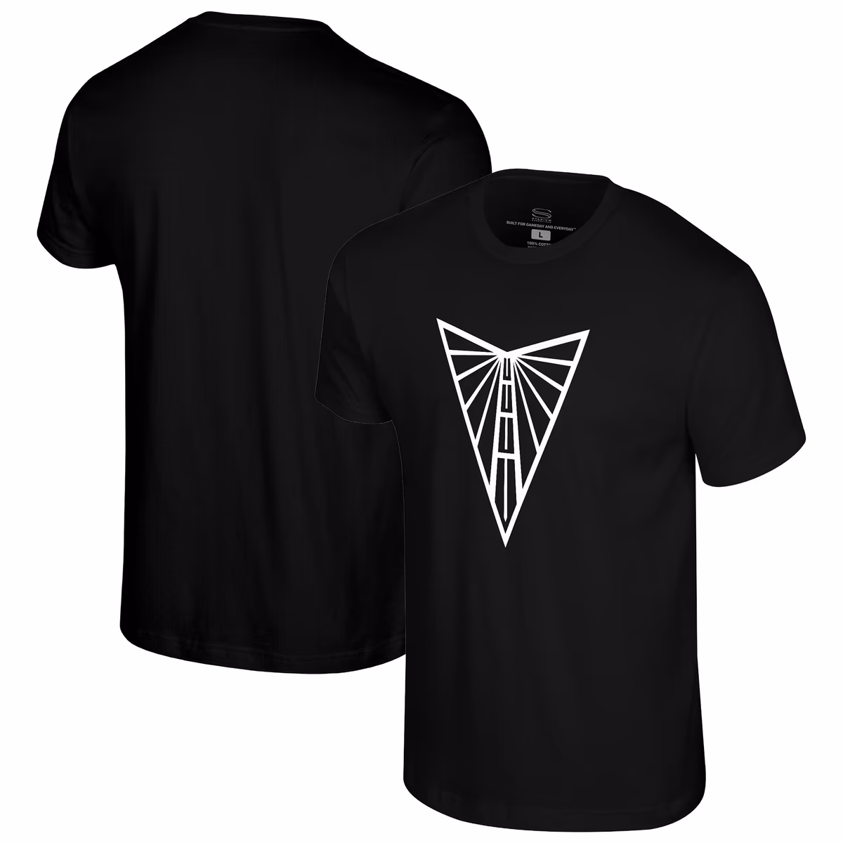 Unisex Stadium Essentials Black Golden State Valkyries Origins White Logo T-Shirt 1 Unisex Stadium Essentials Black Golden State Valkyries Origins White Logo T-Shirt