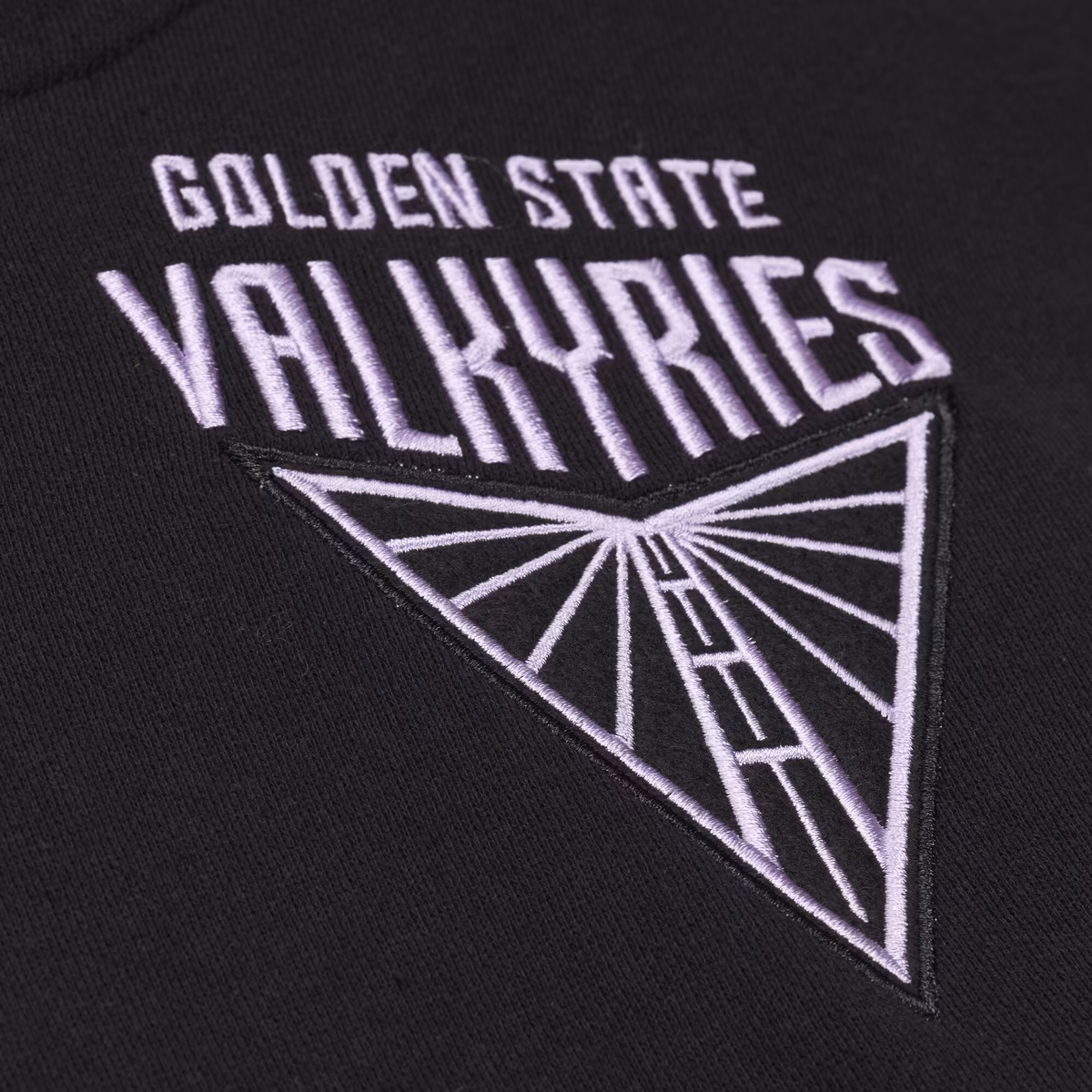Men's Mitchell & Ness Black Golden State Valkyries Fleece Hoodie 4 Men's Mitchell & Ness Black Golden State Valkyries Fleece Hoodie