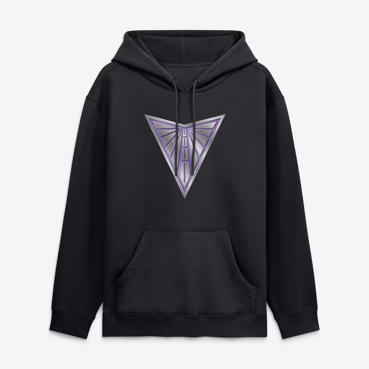 Men's Black Golden State Valkyries Metallic Mascot Hoodie 1 Men's Black Golden State Valkyries Metallic Mascot Hoodie