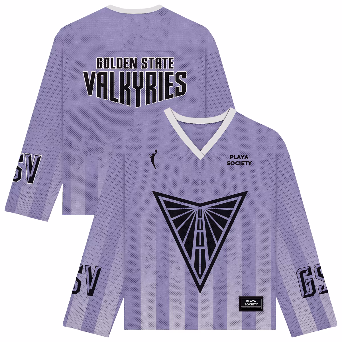 Unisex Playa Society Violet Golden State Valkyries Hockey Fashion Jersey 10 Unisex Playa Society Violet Golden State Valkyries Hockey Fashion Jersey