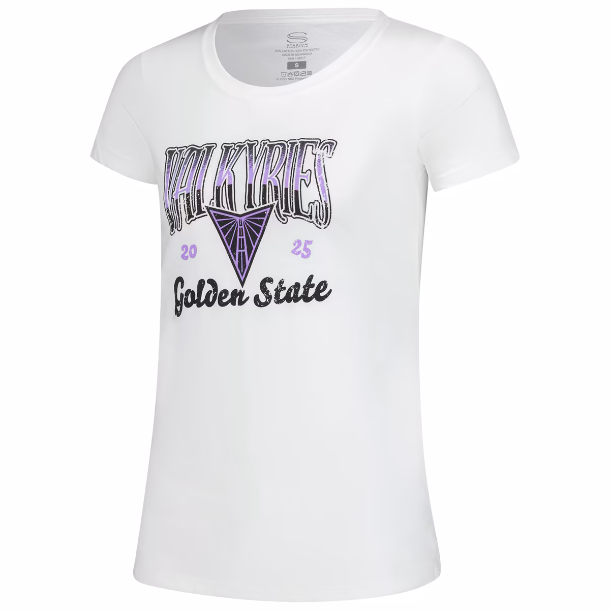 Women's Stadium Essentials White Golden State Valkyries Sky High T-Shirt 3 Women's Stadium Essentials White Golden State Valkyries Sky High T-Shirt