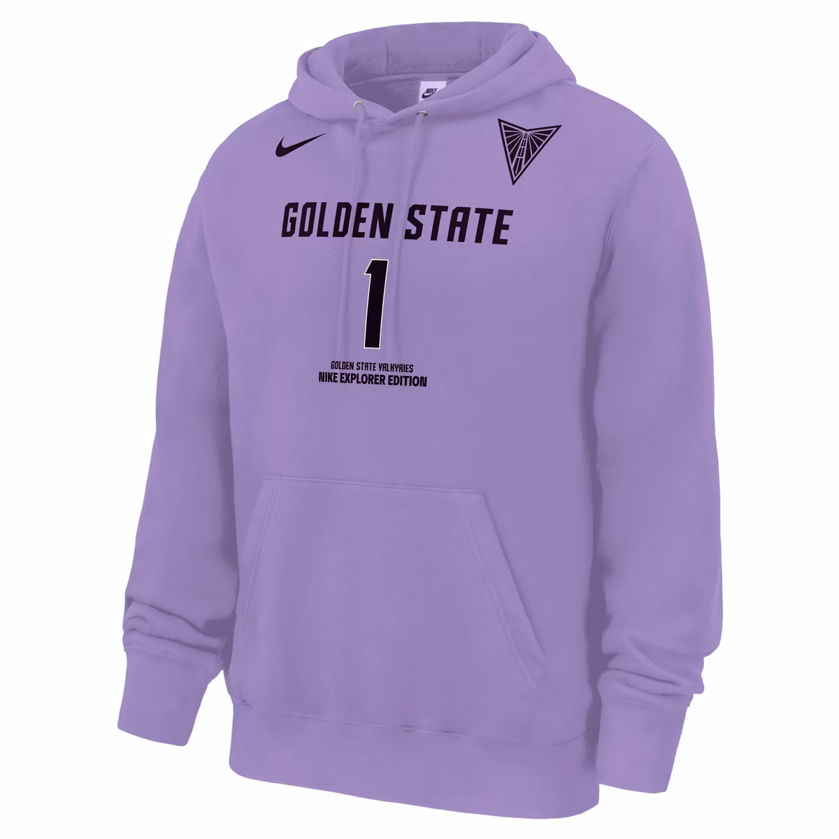 Men's Nike Gabby Williams Lavender Golden State Valkyries Explorer Edition Name & Number Hoodie 3 Men's Nike Gabby Williams Lavender Golden State Valkyries Explorer Edition Name & Number Hoodie