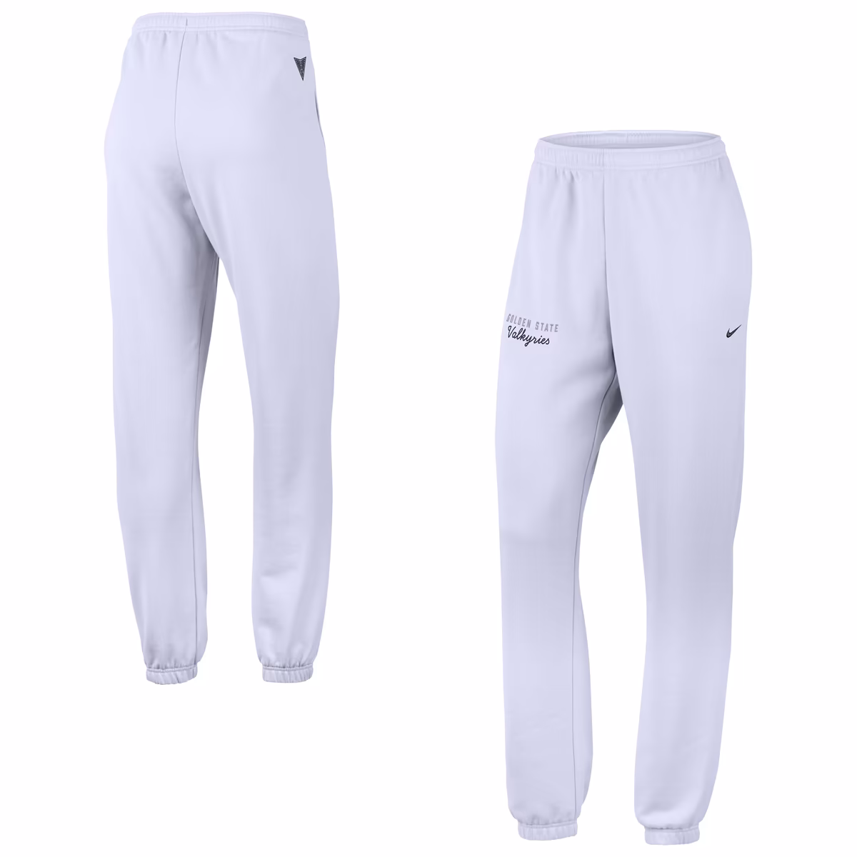 Women's Nike Violet Golden State Valkyries Studio Cuffed Fleece Sweatpants 9 Women's Nike Violet Golden State Valkyries Studio Cuffed Fleece Sweatpants