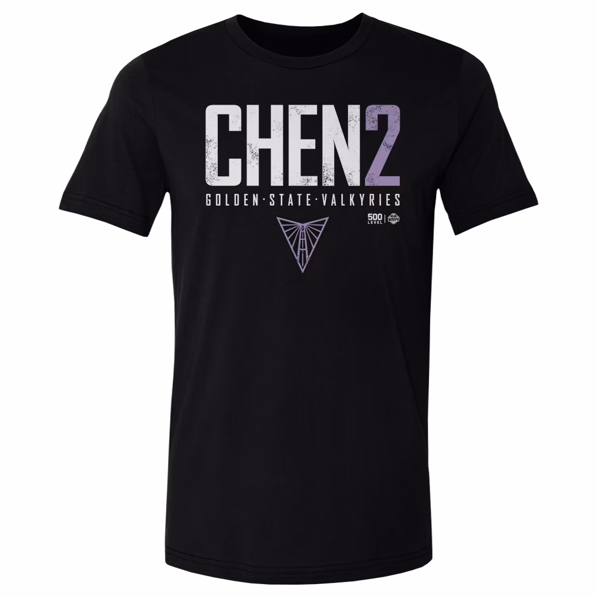 Men's 500 Level Kaitlyn Chen Black Golden State Valkyries Elite T-Shirt