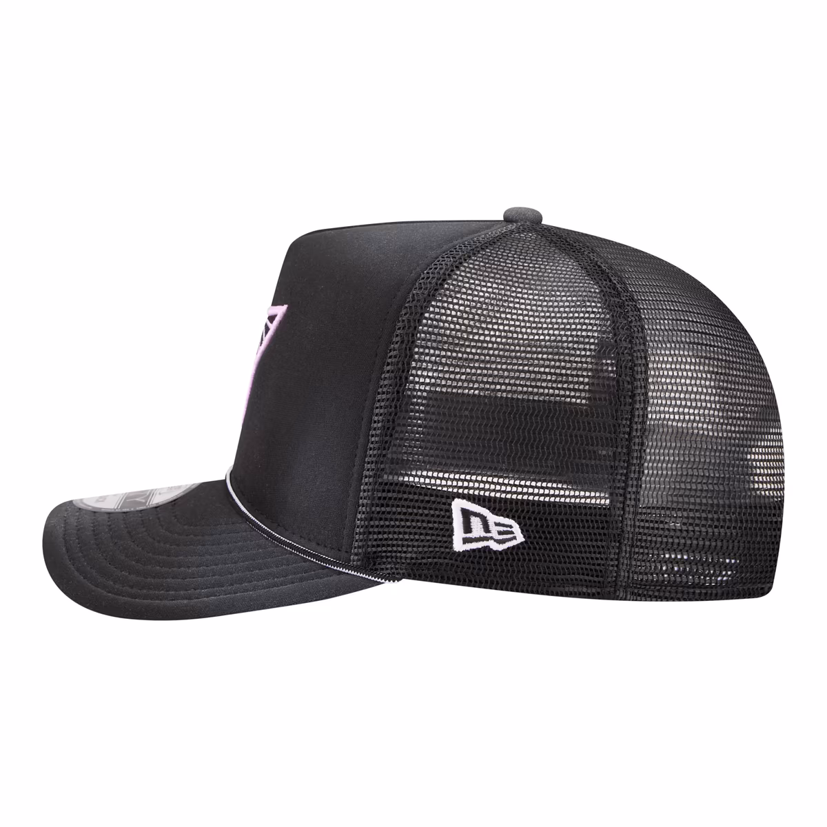 Unisex New Era Black Golden State Valkyries Worn Foam Front 9FIFTY A-Frame Trucker Rope Snapback Hat 7 Unisex New Era Black Golden State Valkyries Worn Foam Front 9FIFTY A-Frame Trucker Rope Snapback Hat