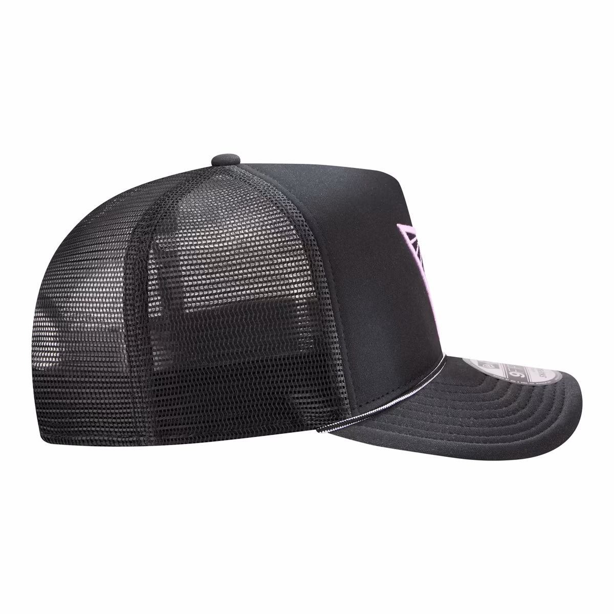 Unisex New Era Black Golden State Valkyries Worn Foam Front 9FIFTY A-Frame Trucker Rope Snapback Hat 8 Unisex New Era Black Golden State Valkyries Worn Foam Front 9FIFTY A-Frame Trucker Rope Snapback Hat