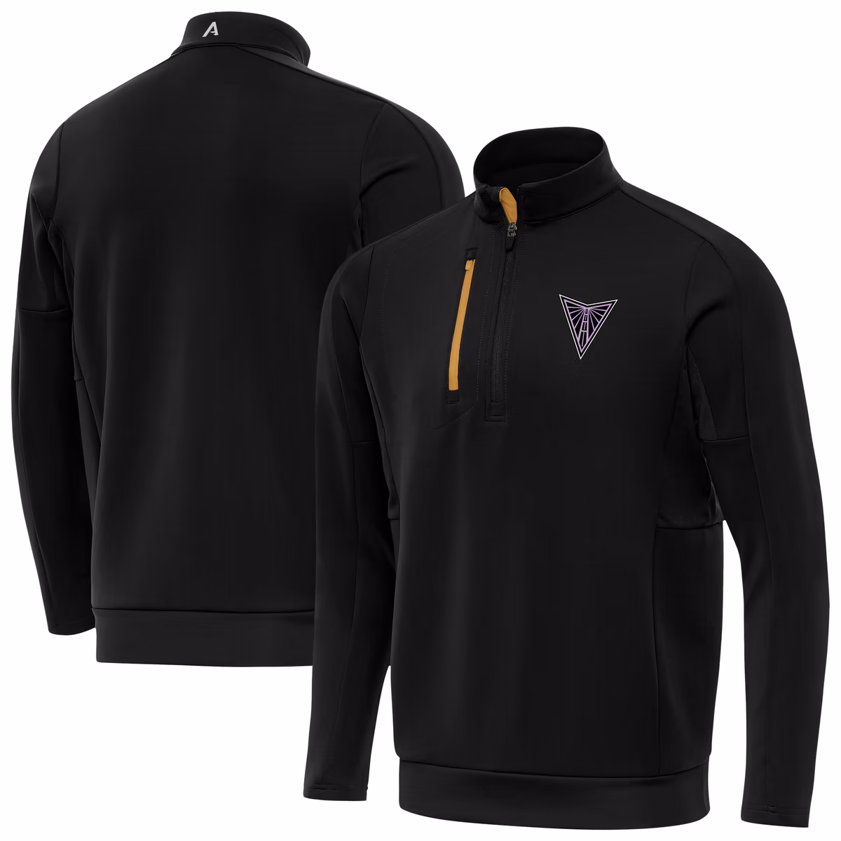 Men's Antigua Black Golden State Valkyries Generation Quarter-Zip Pullover Top