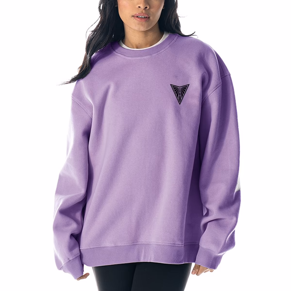 Unisex The Wild Collective Violet Golden State Valkyries Dye Fleece Pullover Crew Sweatshirt 1 Unisex The Wild Collective Violet Golden State Valkyries Dye Fleece Pullover Crew Sweatshirt